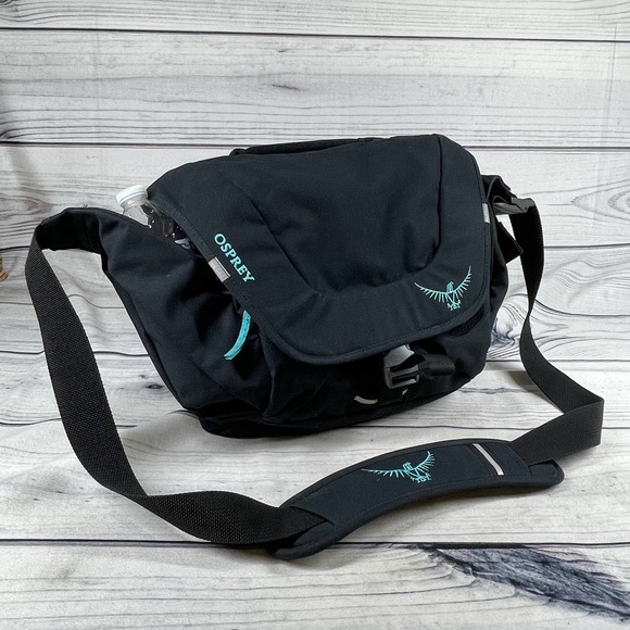 OSPREY Bags Osprey Flapjill Mini Messenger Bag Black Small Poshmark